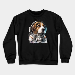 Astronaut Beagle Crewneck Sweatshirt